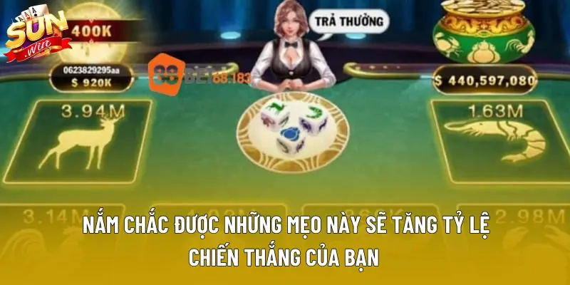 Nắm chắc được những mẹo này sẽ tăng tỷ lệ chiến thắng của bạn Nắm chắc được những mẹo này sẽ tăng tỷ lệ chiến thắng của bạn