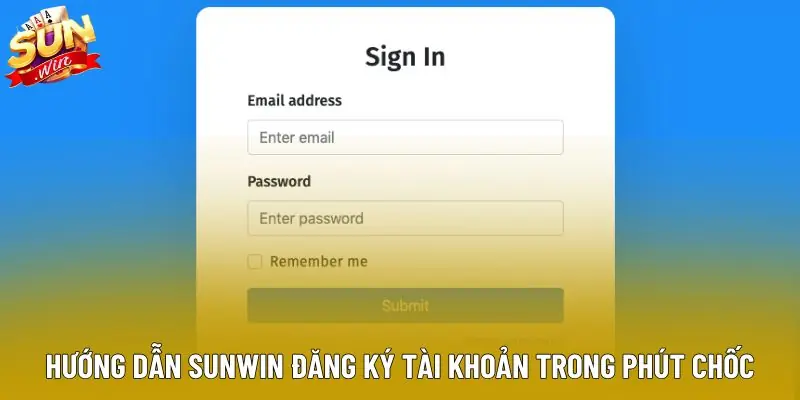 Hướng dẫn Sunwin đăng ký tài khoản trong phút chốc Hướng dẫn Sunwin đăng ký tài khoản trong phút chốc