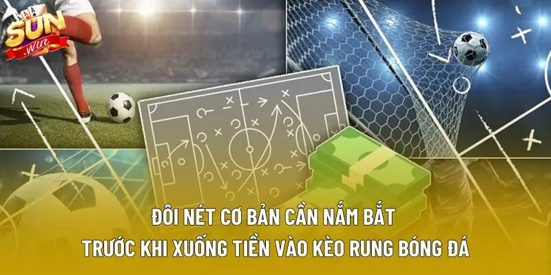 Đôi nét cơ bản cần nắm bắt trước khi xuống tiền vào kèo rung bóng đá Đôi nét cơ bản cần nắm bắt trước khi xuống tiền vào kèo rung bóng đá