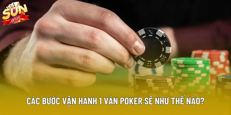 Các bước vận hành 1 ván Poker sẽ như thế nào? Các bước vận hành 1 ván Poker sẽ như thế nào?