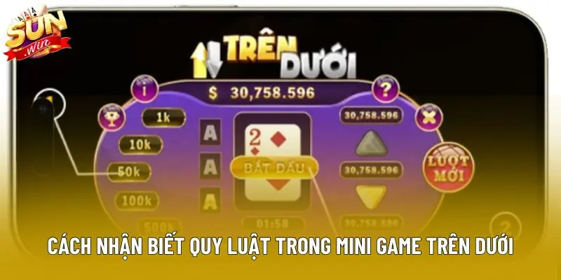 Cách nhận biết quy luật trong mini game trên dưới Cách nhận biết quy luật trong mini game trên dưới