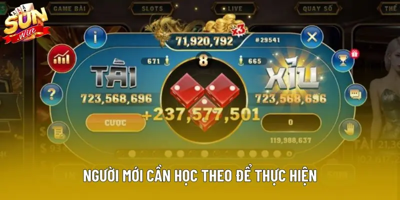 Người mới cần học theo để thực hiện Người mới cần học theo để thực hiện