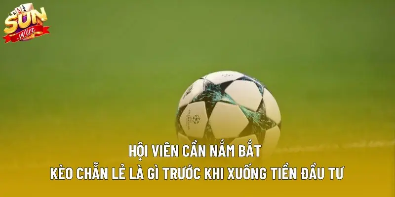 Hội viên cần nắm bắt kèo chẵn lẻ là gì trước khi xuống tiền đầu tư