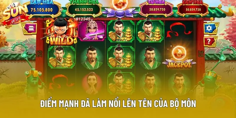 Điểm mạnh đã làm nổi lên tên của bộ môn Điểm mạnh đã làm nổi lên tên của bộ môn